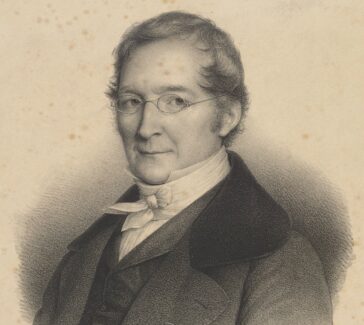 sepia-toned portrait of Joseph Louis Gay-Lussac