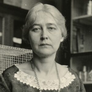 Undated photograph of biochemist Maud Leonora Menten.