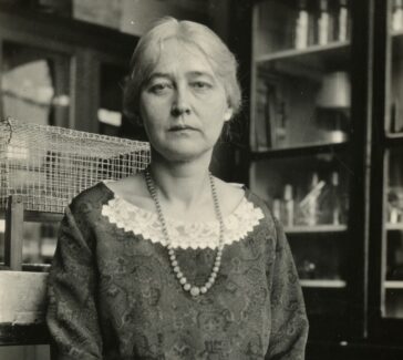 Undated photograph of biochemist Maud Leonora Menten.