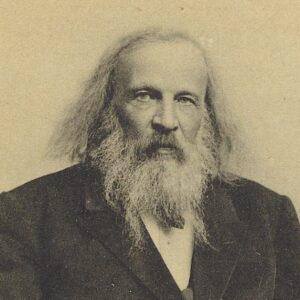 Portrait of Dmitri Mendeleev, ca. 1900.