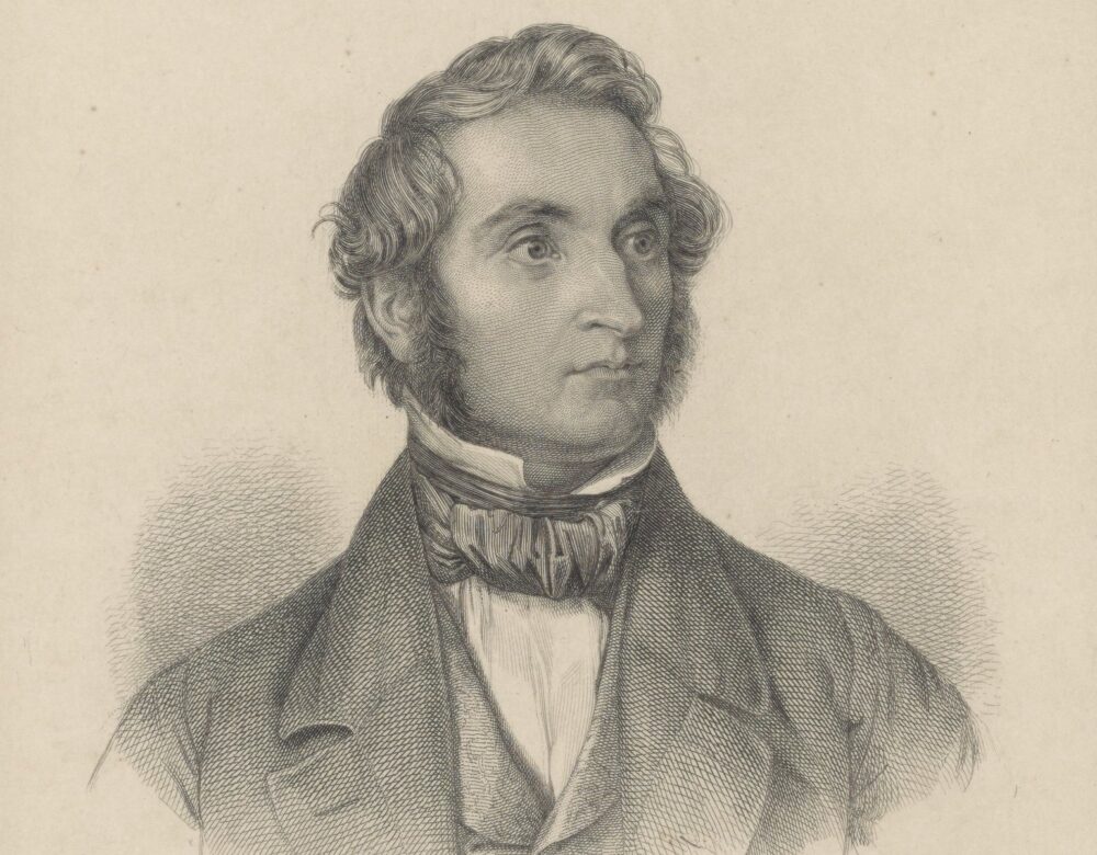 Portrait of Justus von Liebig, after 1845.
