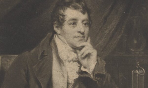 Portrait of Sir Humphrey Davy Bar't., after 1821.