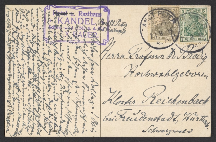 German postcard 1916