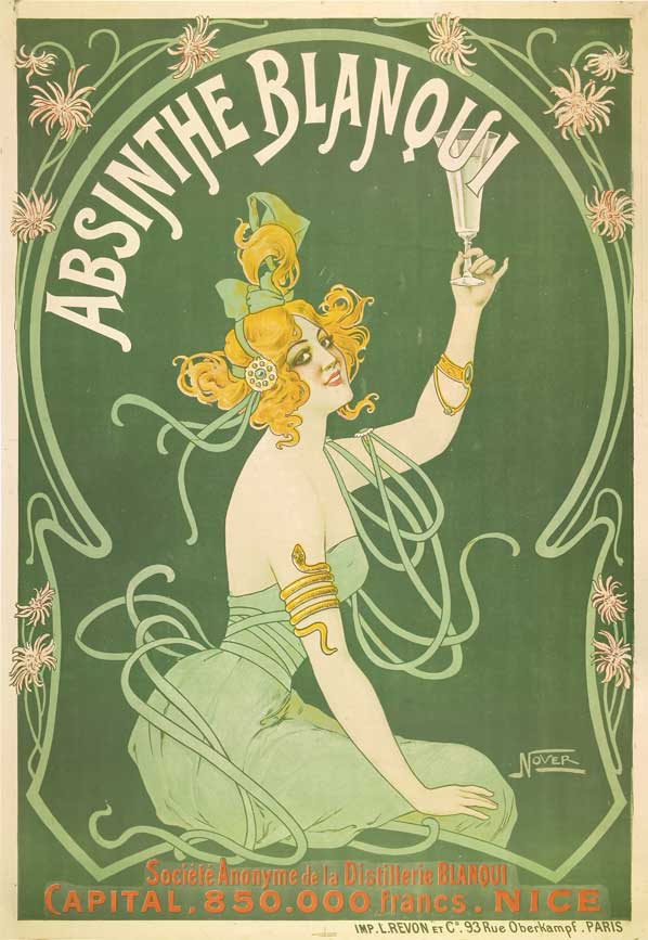 Absinthe Blanqui poster