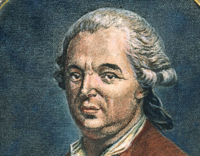 Detail of Franz Anton Mesmer portrait