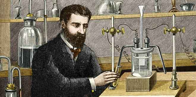 Henri Moissan isolates fluorine