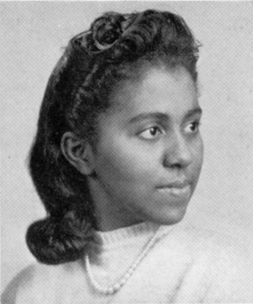Marie Maynard Daly. Queens College Silhouette Yearbook, 1942.