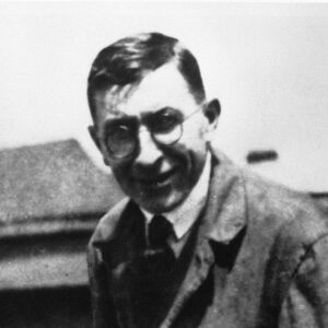 Frederick Banting and Charles Best on the roof of the University of Toronto’s Medical Building in 1922. Dogs were used as experimental subjects in the insuli. From the F. G. Banting Papers. Courtesy Thomas Fisher Rare Book Library, University of Toronto.