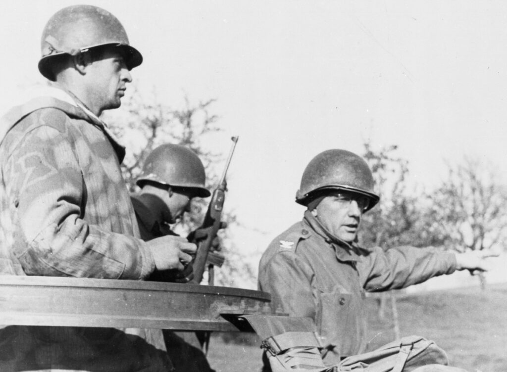 Men in uniform and helmets