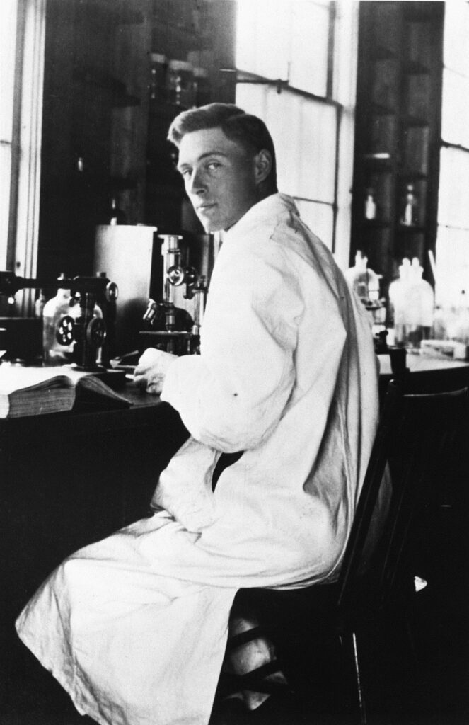 James Collip as a graduate student, c. 1914