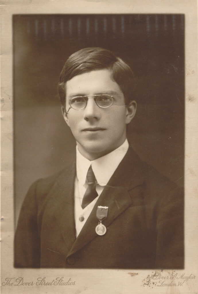 Ronald Fisher in his youth