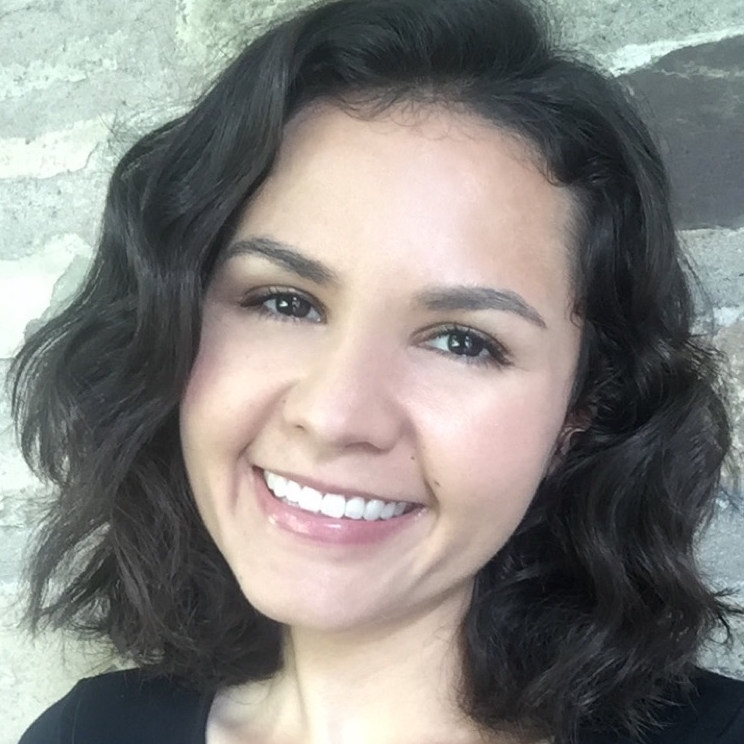 Gina Pungello smiling, head tilted to her left
