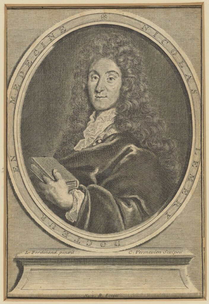 Portrait engraving of man