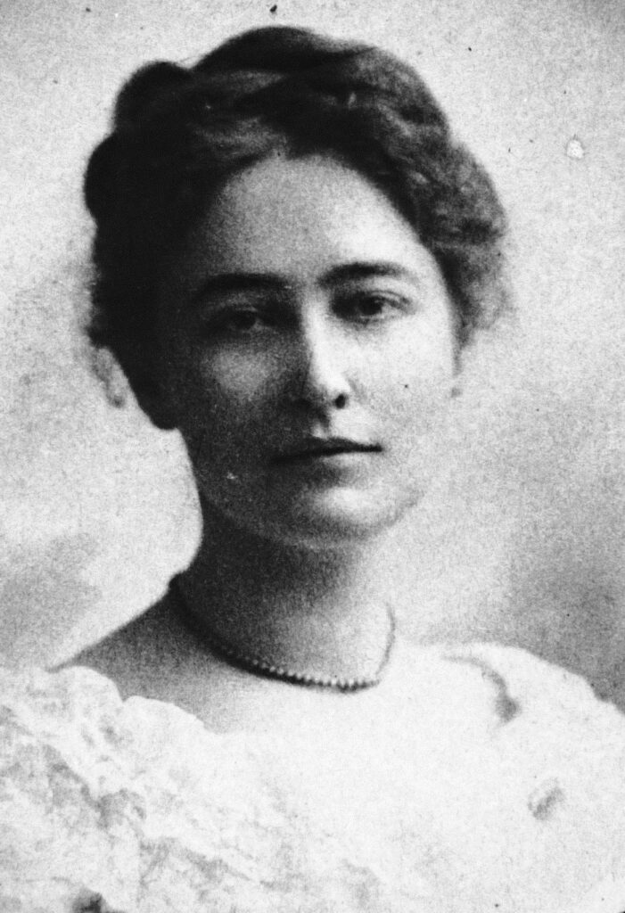 Maud Menten, pictured here in her youth. 