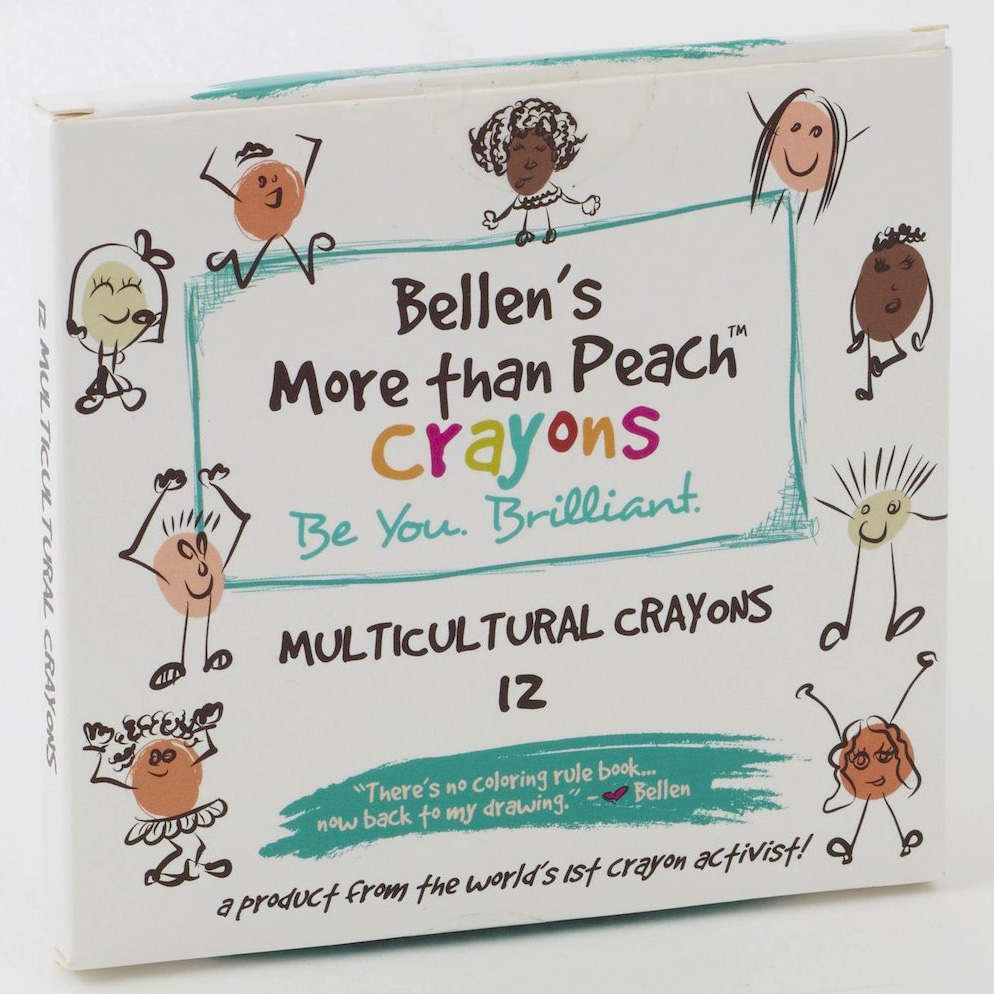 Bellen's More than Peach Multicultural Crayons