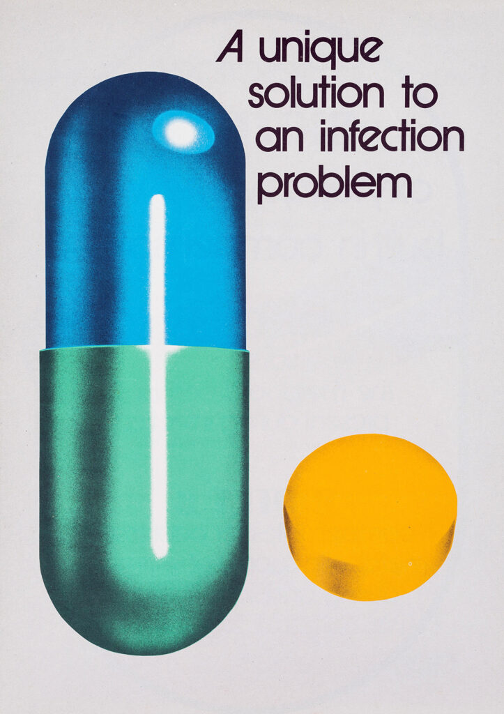 Illustrated pharmaceutical ad