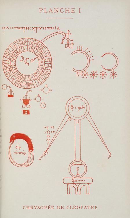 Page from Les origines de l’alchimie