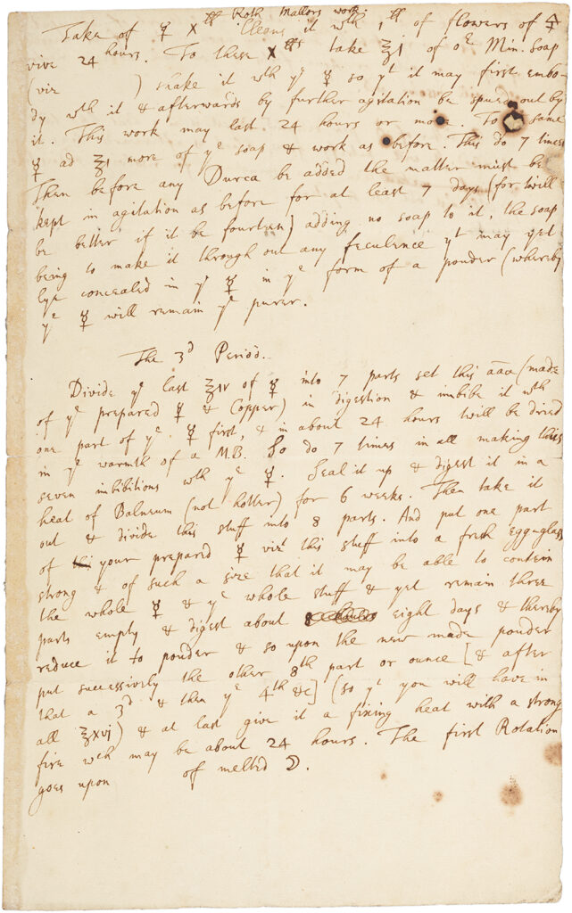 Old manuscript