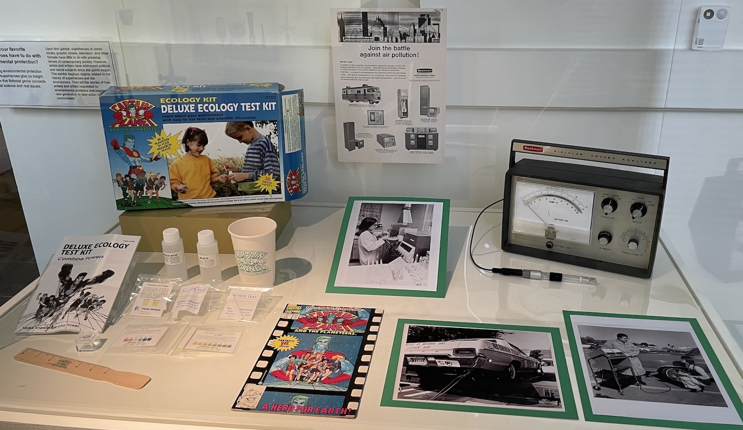 Captain Planet field kit and Beckman fieldlab oxygen temperature analyzer.