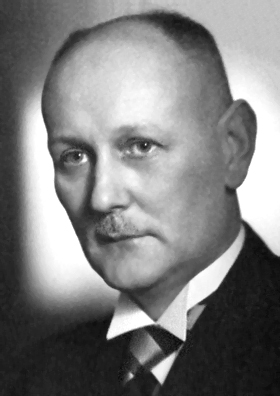 Black and white photo portrait of a man