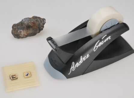A lump of graphite, a graphene transistor, and a tape dispenser