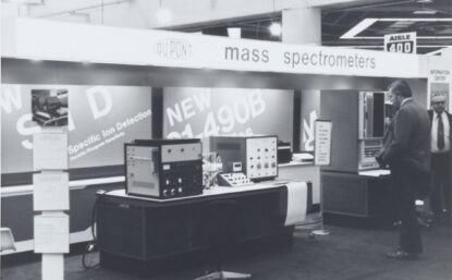 DuPont display at a 1973 conference