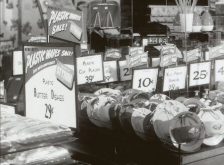 shop with plastic kitchen supplies