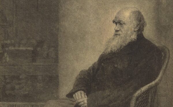 portrait of Charles Darwin