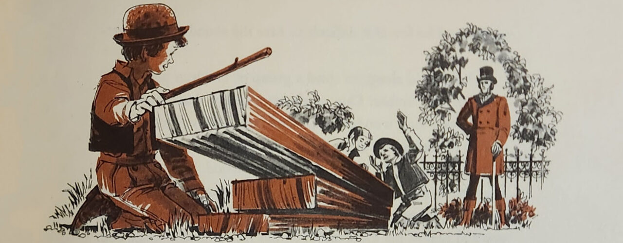 illustration of children playing