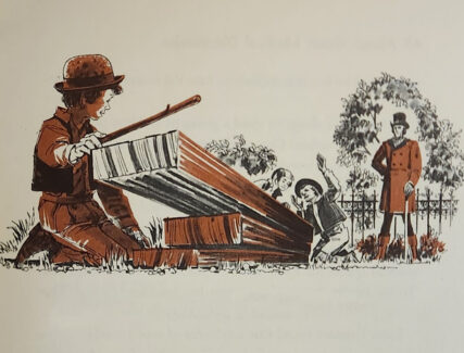 illustration of children playing