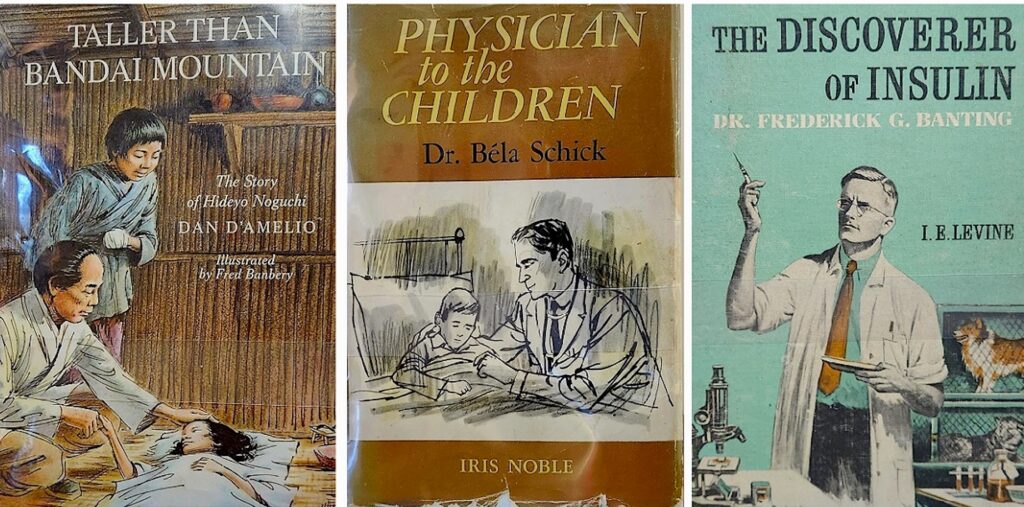 covers of children's science books