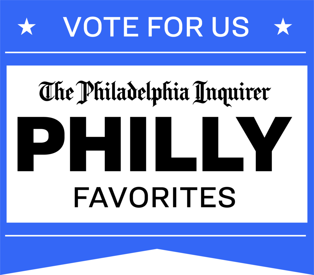 Philly Favorites Vote for Us badge