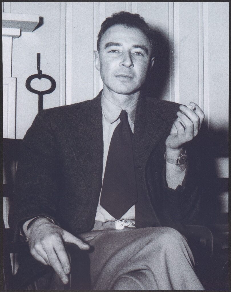 portrait of Robert Oppenheimer