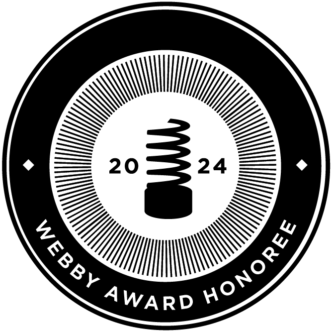 Webby Honoree badge