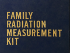 Family Radiation Measurement Kit cardboard box