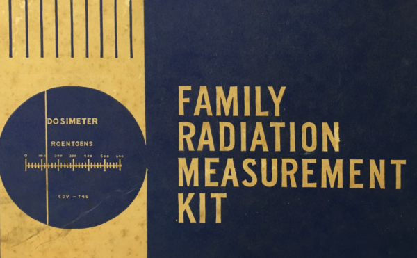 Family Radiation Measurement Kit cardboard box