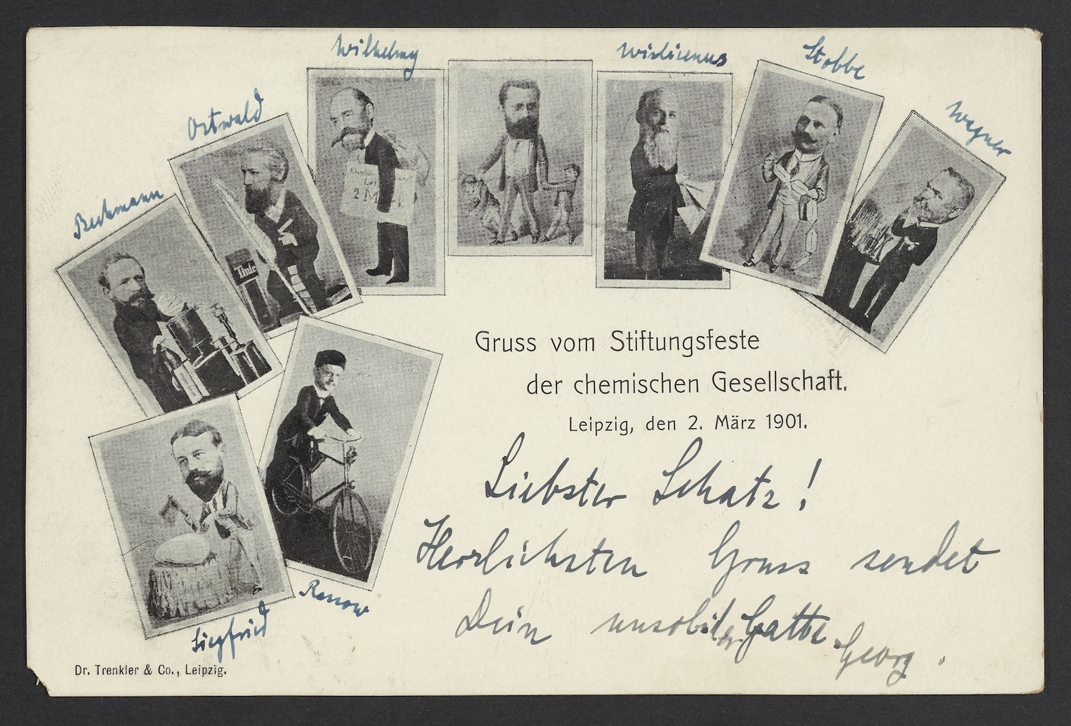 old postcard