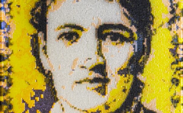 Yeast Art portrait of Fanny Angelina Hesse