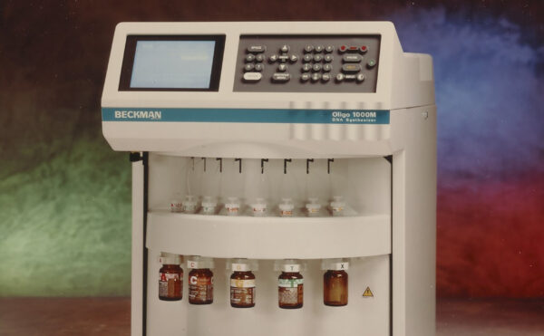 instrument on display, multicolor background