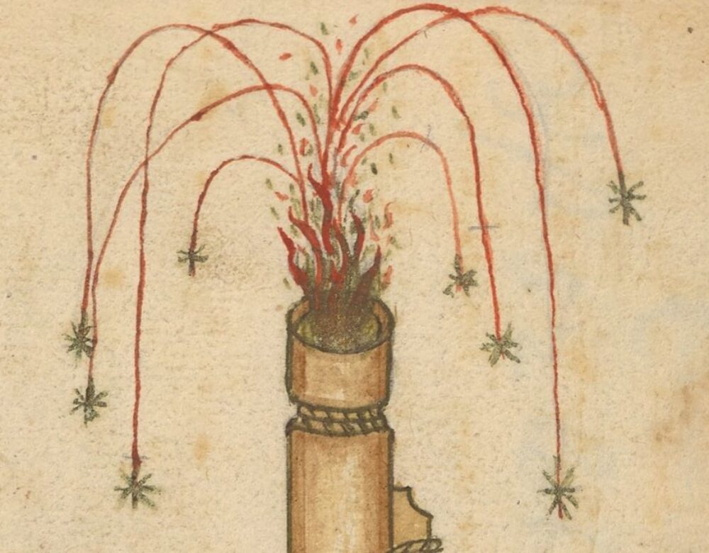 illustration of a firework