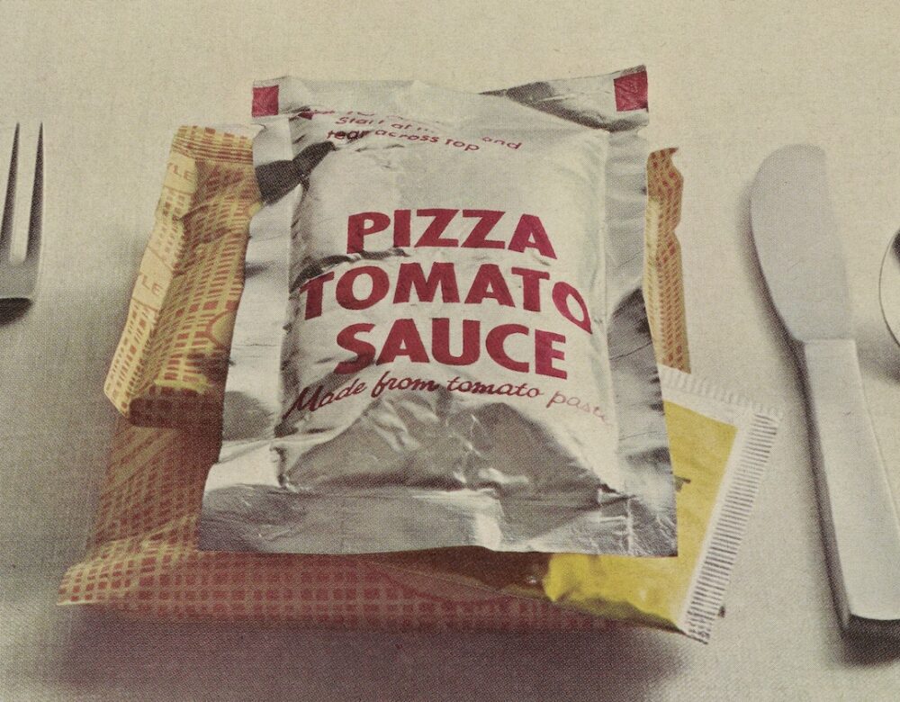 film and foil packaging for pizza ingredients