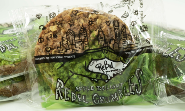 Rebel Crumbles apple cake