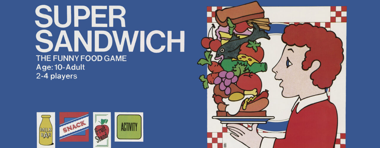 Super Sandwich board game box cover