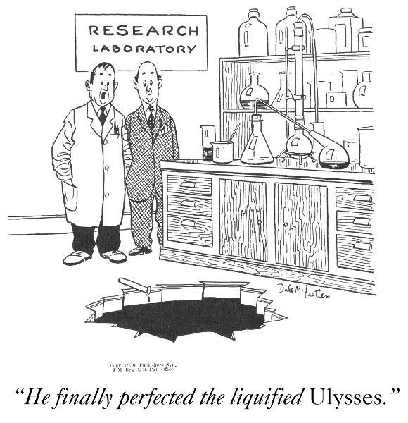 scientific cartoon