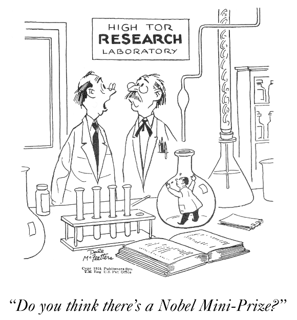 scientific cartoon