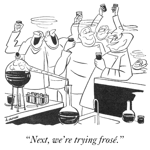 scientific cartoon
