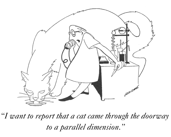 scientific cartoon