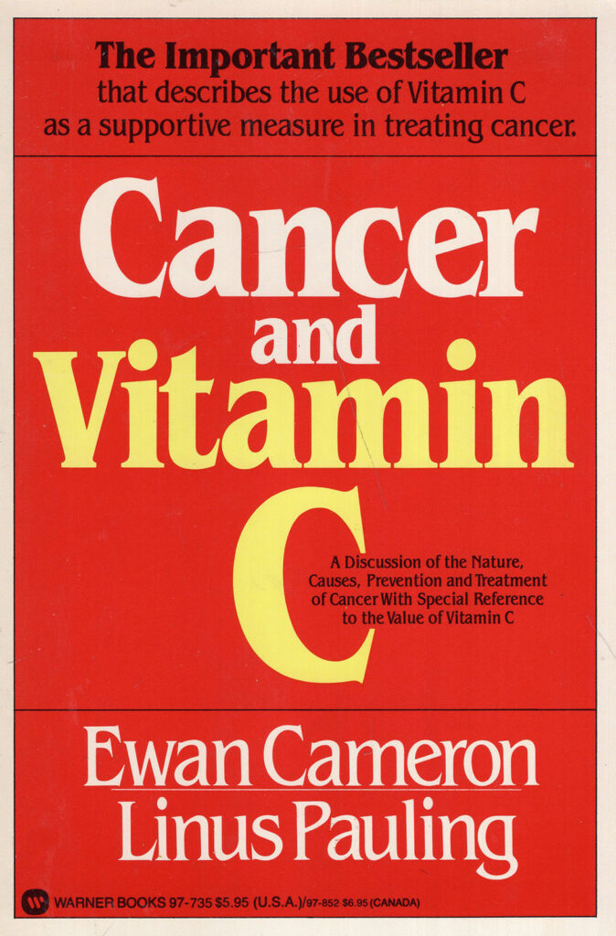 Paperback book cover, with white and yellow type on a red background
