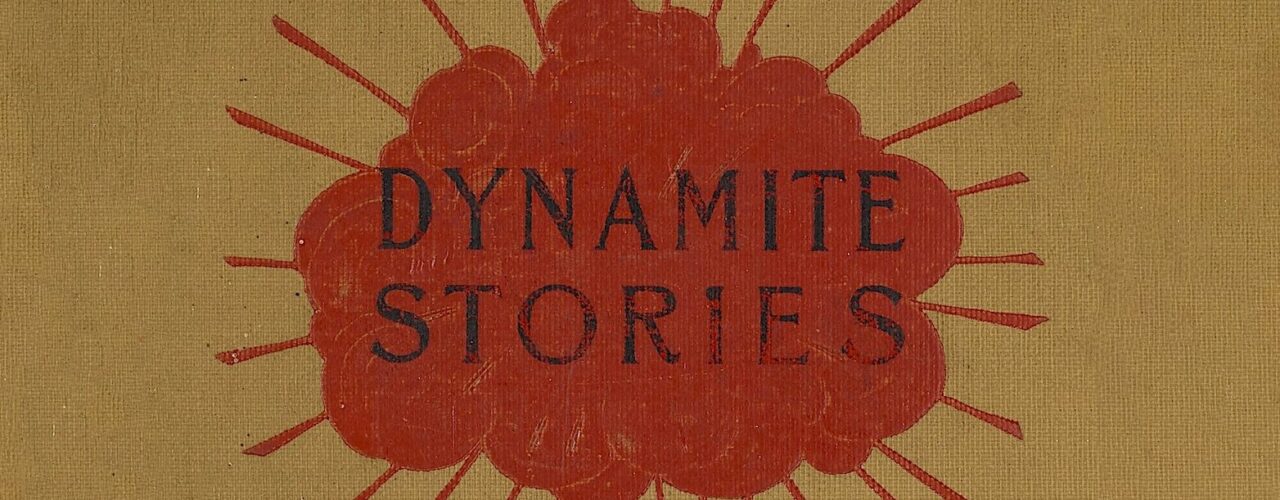 book cover titled Dynamite Stories
