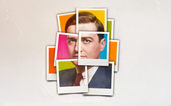 collage of Polaroid photos promoting Mr. Polaroid film